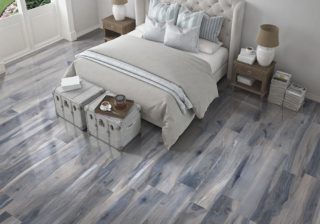 Wood look porcelain and tile