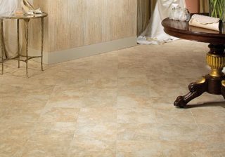 Talavera gold porcelain stone look flooring