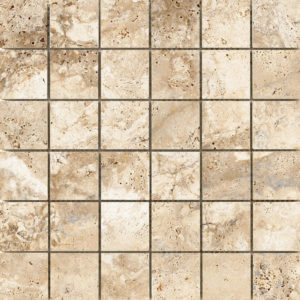 Cabo Coast gold mesh tile flooring